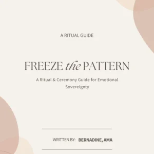 Freeze the Pattern